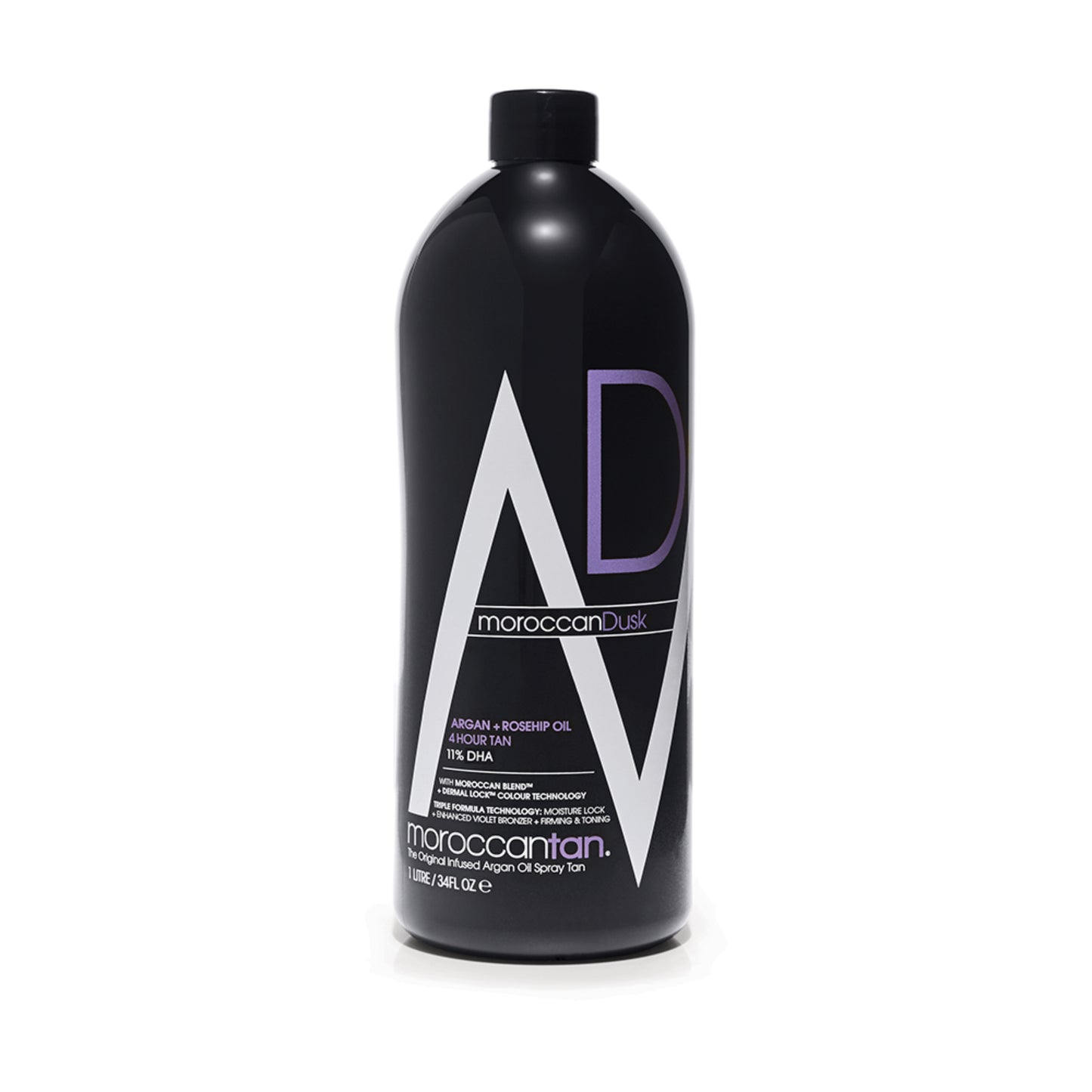 Dusk 2-Hour 11% DHA Violet Base Moroccan Tan 1 Litre