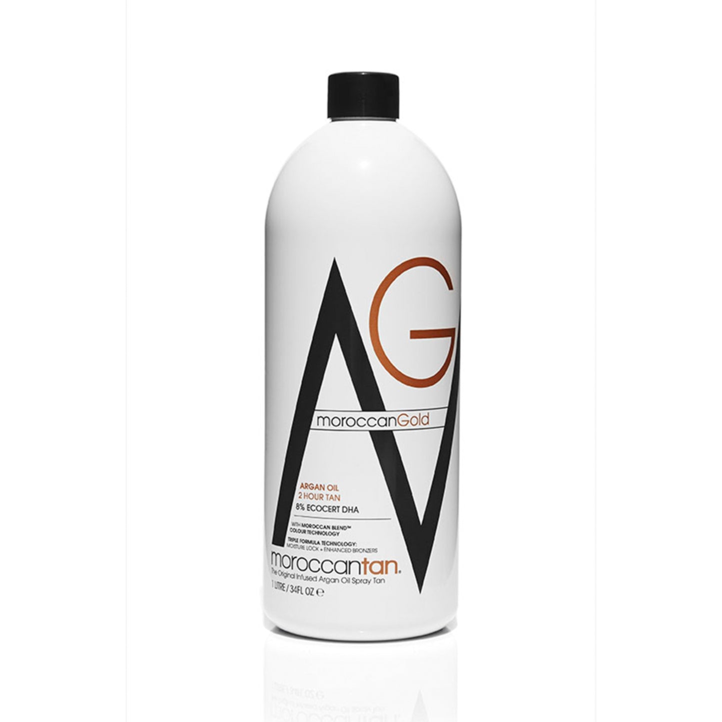 Gold 2-Hour 8% DHA Green Base Moroccan Tan 1 Litre